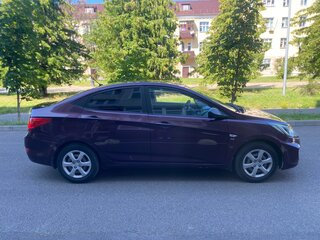 2011 Hyundai Solaris I, фиолетовый, 800000 рублей, вид 3