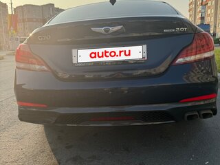 2019 Genesis G70 I, синий, 2555555 рублей, вид 4