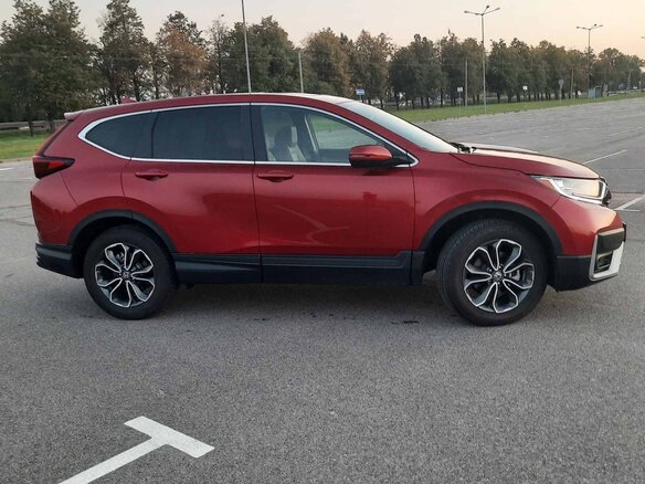 2021 Honda CR-V V Рестайлинг, красный, 2900000 рублей - вид 8