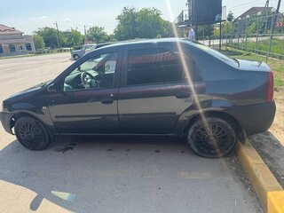 2007 Renault Logan I, серый, 400000 рублей, вид 4
