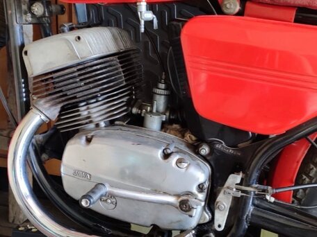 1980 Jawa 250, красный, 300000 рублей, вид 3