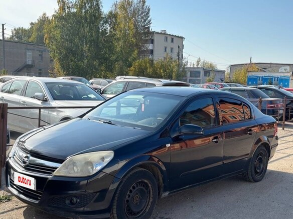 2008 Opel Astra H Рестайлинг, чёрный, 268000 рублей