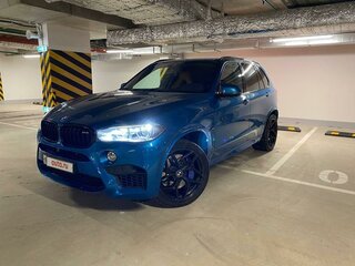 2017 BMW X5 M II (F85), голубой, 4990000 рублей, вид 3
