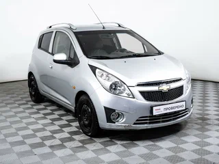 2011 Chevrolet Spark III, серебристый, 649000 рублей, вид 3