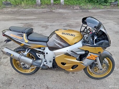 1998 Suzuki GSX 750, золотистый, 300000 рублей, вид 4