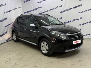2011 Renault Sandero Stepway I, чёрный, 495000 рублей, вид 3