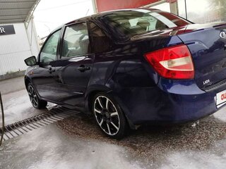 2013 Lada (ВАЗ) Granta I, синий, 650000 рублей, вид 3