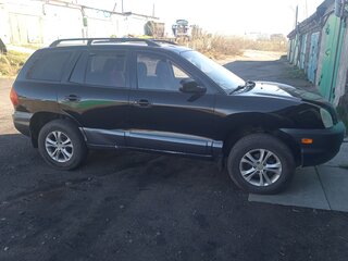 2002 Hyundai Santa Fe I, чёрный, 520000 рублей, вид 2
