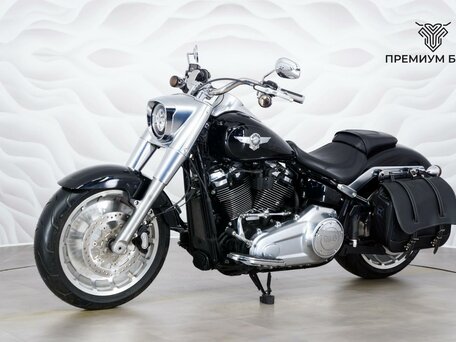2018 Harley-Davidson Fat Boy, чёрный, 1899000 рублей, вид 3