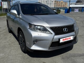 2012 Lexus RX 350 III Рестайлинг, серебристый, 2222200 рублей, вид 3