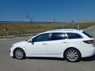 2010 Mazda 6 II (GH) Рестайлинг, белый, 790000 рублей, вид 5
