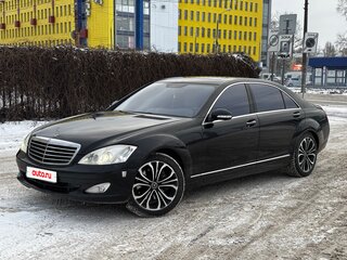 2006 Mercedes-Benz S-Класс 500 Long V (W221), чёрный, 1250000 рублей, вид 1