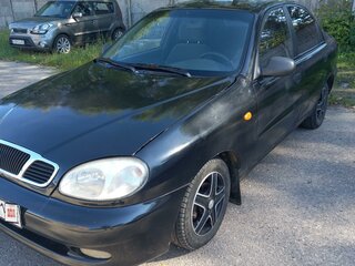 2008 Chevrolet Lanos I, чёрный, 235000 рублей, вид 1