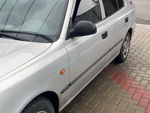 2008 Hyundai Accent ТагАЗ II, серебристый, 450000 рублей - вид 9