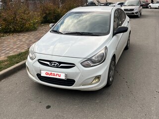 2012 Hyundai Solaris I, белый, 814000 рублей, вид 1