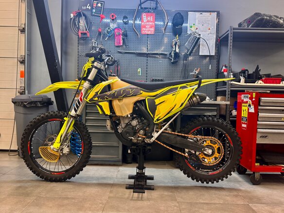 2019 KTM 350 EXC F, жёлтый, 620000 рублей