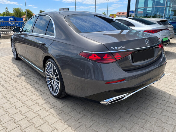 2026 Mercedes-Benz S-Класс 450 d Long 4MATIC VII (W223) Рестайлинг, серый, 21950000 рублей - вид 4