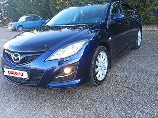 2010 Mazda 6 II (GH) Рестайлинг, синий, 1340000 рублей, вид 2