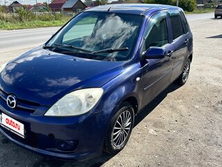 2002 Mazda Demio II (DY), синий, 290000 рублей, вид 1