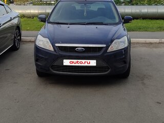 2010 Ford Focus II Рестайлинг, синий, 350000 рублей, вид 4