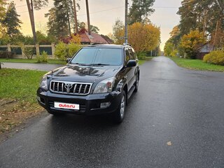 2007 Toyota Land Cruiser Prado 5-speed 120 Series Рестайлинг, чёрный, 2500000 рублей, вид 2