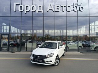 2018 Lada (ВАЗ) Vesta SW I, белый, 870000 рублей, вид 2