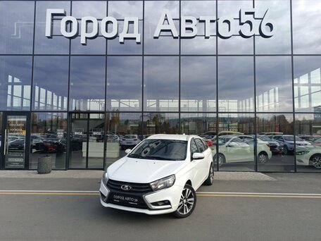 2018 Lada (ВАЗ) Vesta SW I, белый, 840000 рублей, вид 2