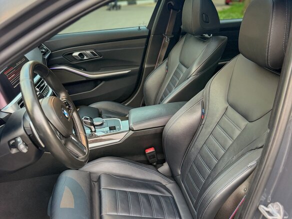 2019 BMW 3 серии 330d VII (G2x), серый, 4350000 рублей - вид 7