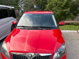 2014 Skoda Fabia II Рестайлинг, красный, 650000 рублей, вид 2