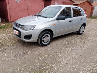2013 Lada (ВАЗ) Kalina II, серый, 365000 рублей, вид 2