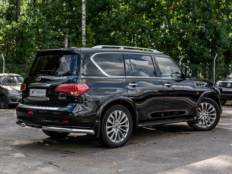 2016 Infiniti QX80 I Рестайлинг, чёрный, 2433000 рублей, вид 2