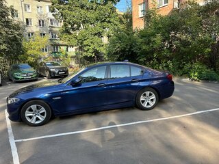 2016 BMW 5 серии 520d VI (F10/F11/F07) Рестайлинг, синий, 4000000 рублей, вид 5