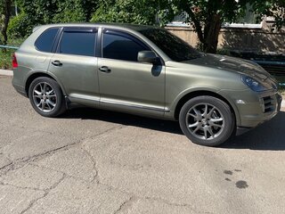 2007 Porsche Cayenne S I Рестайлинг (957), зелёный, 1650000 рублей, вид 5
