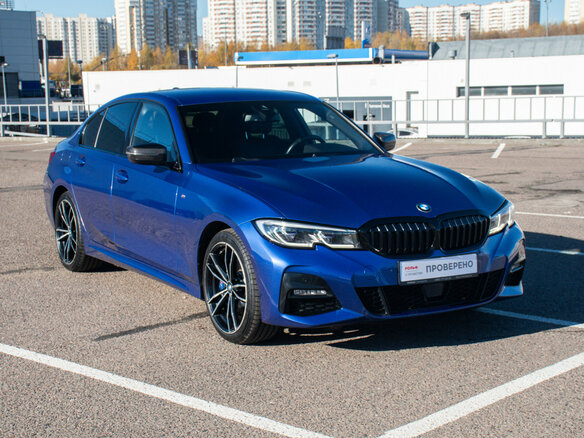 2020 BMW 3 серии 320d xDrive VII (G2x), синий, 4397000 рублей - вид 2