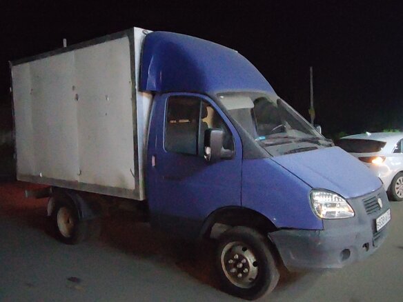 2007 ГАЗ ГАЗель (3221), синий, 465000 рублей