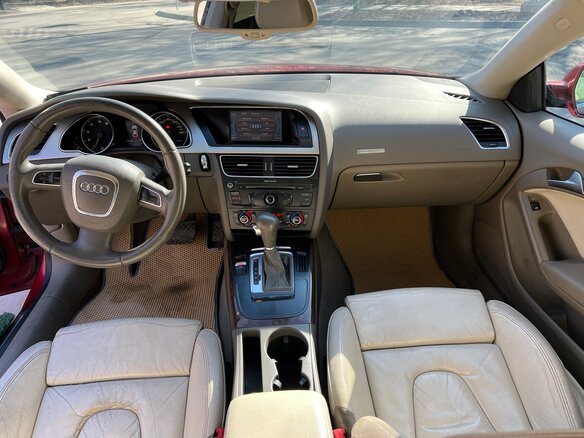 2011 Audi A5 I (8T), пурпурный, 1350000 рублей - вид 9