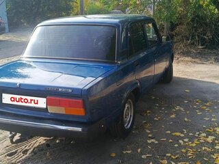 2009 Lada (ВАЗ) 2107, синий, 118000 рублей, вид 4