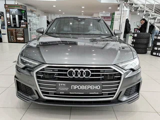 2019 Audi A6 45 TDI V (C8), серый, 3850000 рублей, вид 2