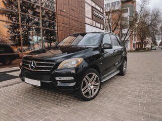2012 Mercedes-Benz M-Класс 350 CDI III (W166), чёрный, 1820000 рублей, вид 1