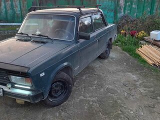 1996 Lada (ВАЗ) 2105, зелёный, 125000 рублей, вид 2