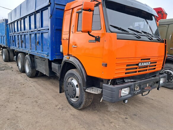 2001 КамАЗ 53215, оранжевый, 2500000 рублей - вид 15