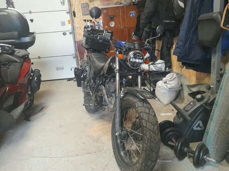 2004 Yamaha TW225, чёрный, 199000 рублей, вид 2