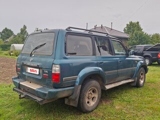 1997 Toyota Land Cruiser 80 Series Рестайлинг, зелёный, 620000 рублей, вид 4