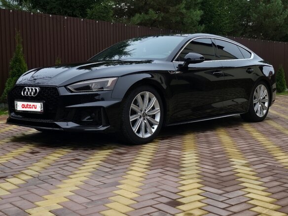 2018 Audi A5 II (F5), чёрный, 3450000 рублей - вид 4
