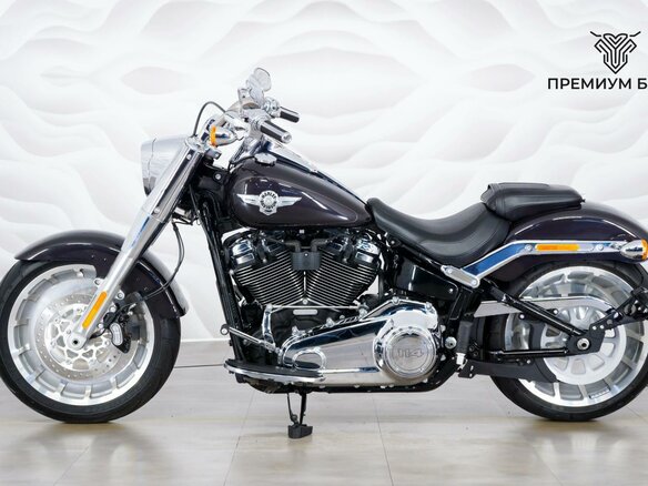 2020 Harley-Davidson Fat Boy, чёрный, 1975000 рублей - вид 1