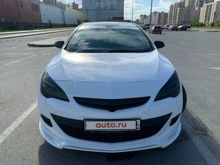 2013 Opel Astra GTC J Рестайлинг, белый, 900000 рублей, вид 2