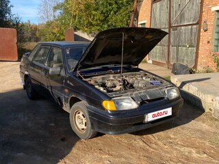 2007 Lada (ВАЗ) 2115, чёрный, 95000 рублей, вид 2