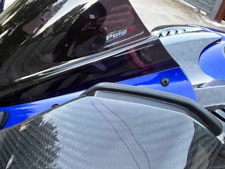 2020 Yamaha YZF-R6, синий, 1350000 рублей, вид 3