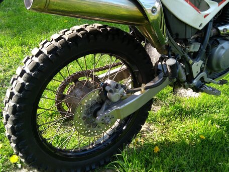 2004 Kawasaki KL 250, белый, 365000 рублей, вид 3