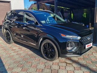 2019 Hyundai Santa Fe IV, чёрный, 2550000 рублей, вид 2